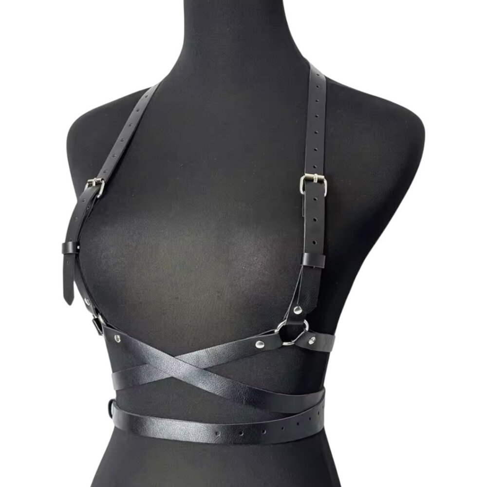 Women Punk Fashion Belt Street Style Waistband Suspender - Picture 3 of 4